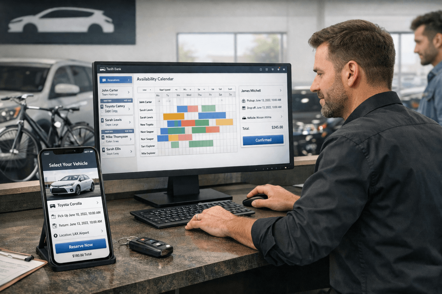 Rentals and resource-based bookings preview