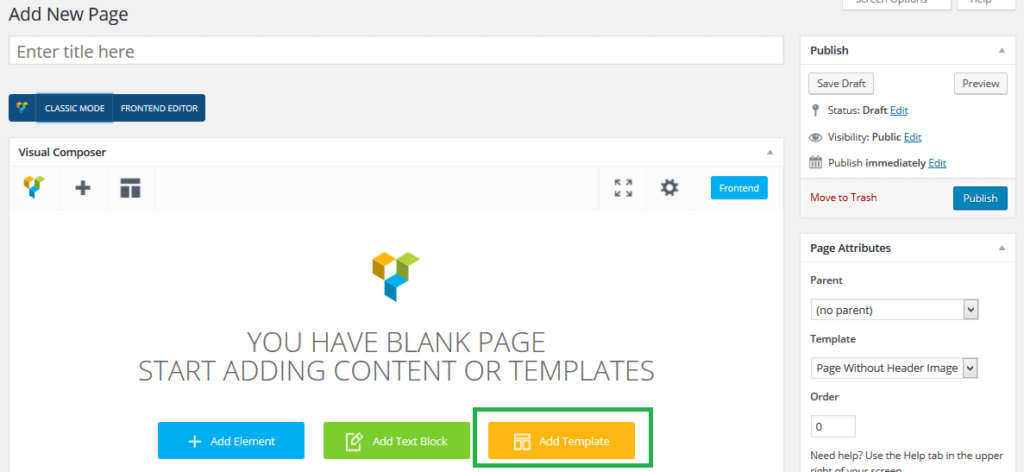 Add template import workflow