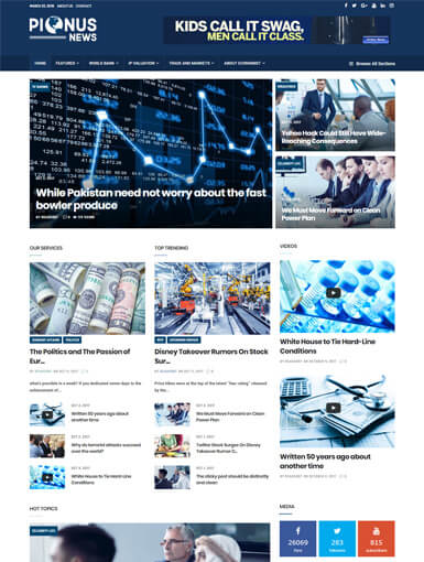 Business Magazine PantoGraph demo