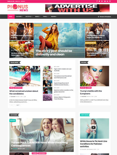 Online Magazine PantoGraph demo